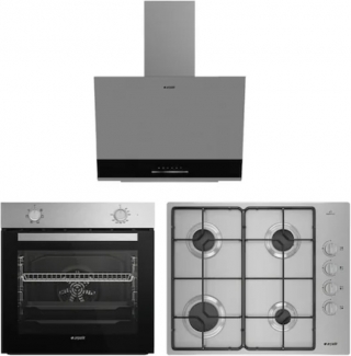 Arçelik Gri Ankastre Set OMD D 611 EI + AFM 130 I + ADE 606-2 I