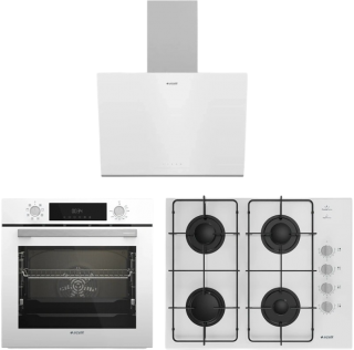 Arçelik Smart Beyaz Ankastre Set OCD D 651-2 EKB + AFC 341 B + ADE 606-2 B