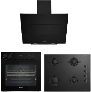 Arçelik Star Siyah Ankastre Set OCD T 651 ES + AFC 362 S + P 12 YES