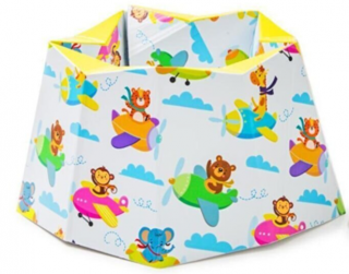 Babyjem 613 Karton Desenli Seyahat Portatif Lazımlık