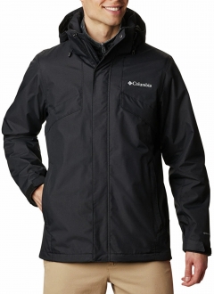 Columbia Bugaboo II Fleece Interchange Erkek Mont (Siyah)