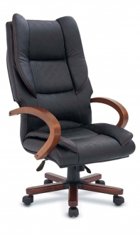 Uzay Ofis Elite Ahşap Başlıklı Yönetici Koltuğu