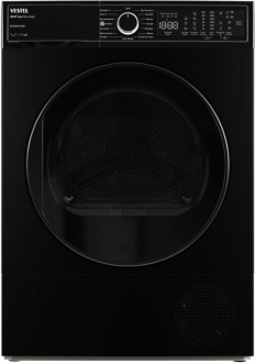 Vestel KMI 108402 MS WIFI Isı Pompalı Kurutma Makinesi (Siyah)
