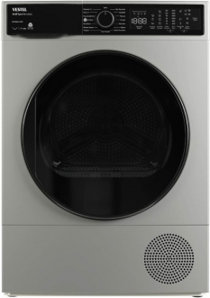 Vestel KMI 98402 G WIFI Isı Pompalı Kurutma Makinesi (Gri)
